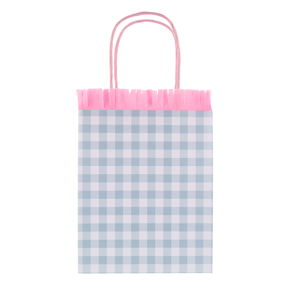 Meri Meri Partytüten Gingham Fringe - Online MY SNOWFLAKE