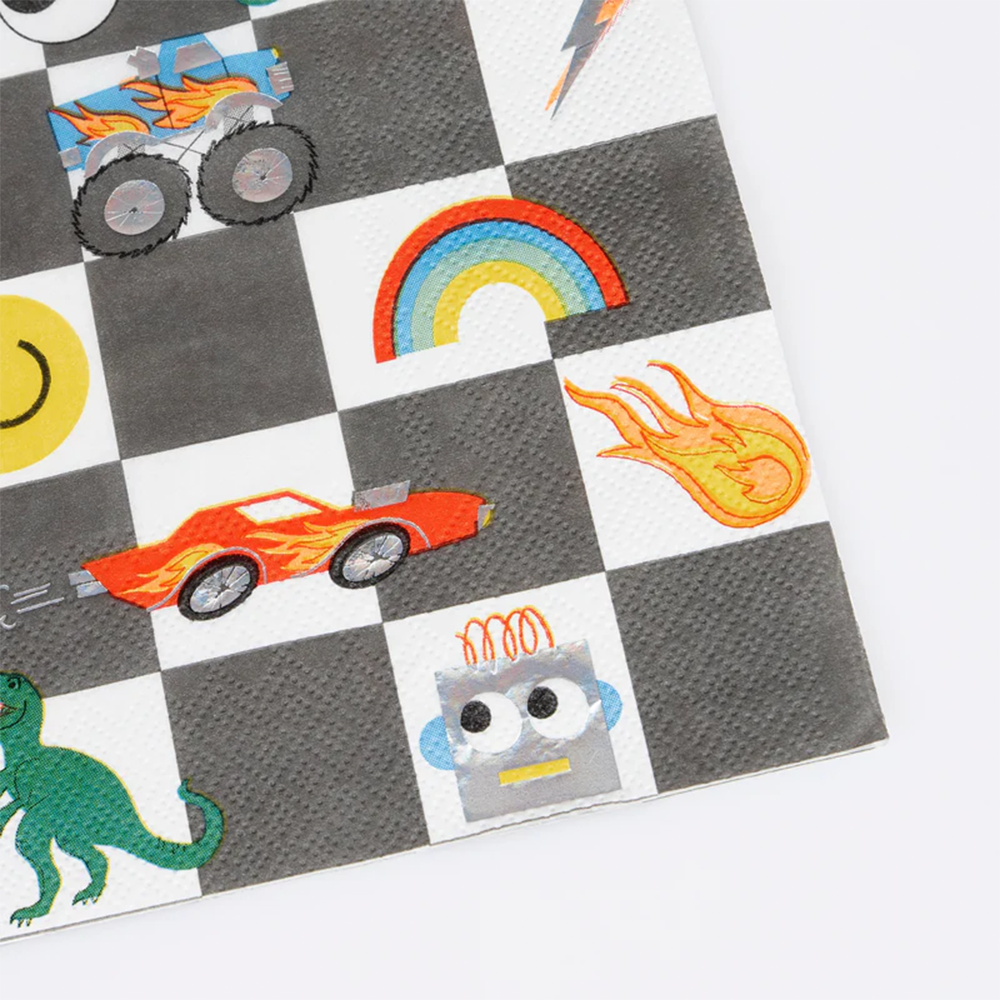 Meri Meri Large Toybox Icon Napkins