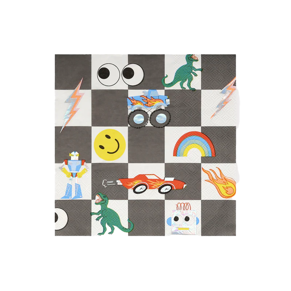 Meri Meri Large Toybox Icon Napkins