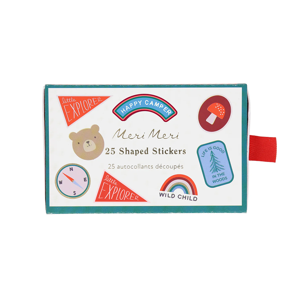 Meri Meri Sticker Camping Adventures - Online MY SNOWFLAKE