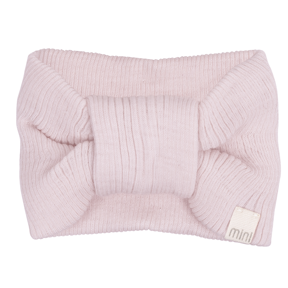 Minimalisma Stirnband aus Merinowolle 'Alba' Peony