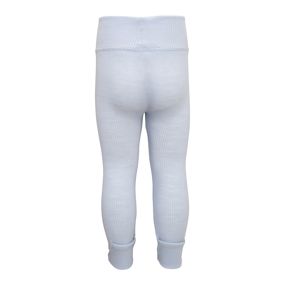 Minimalisma Baby Leggings/Hose aus Merinowolle 'Answer' Frost Blue