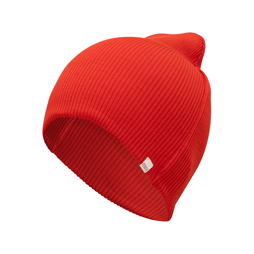 Minimalisma Mütze aus Merinwolle 'Andersen' Red
