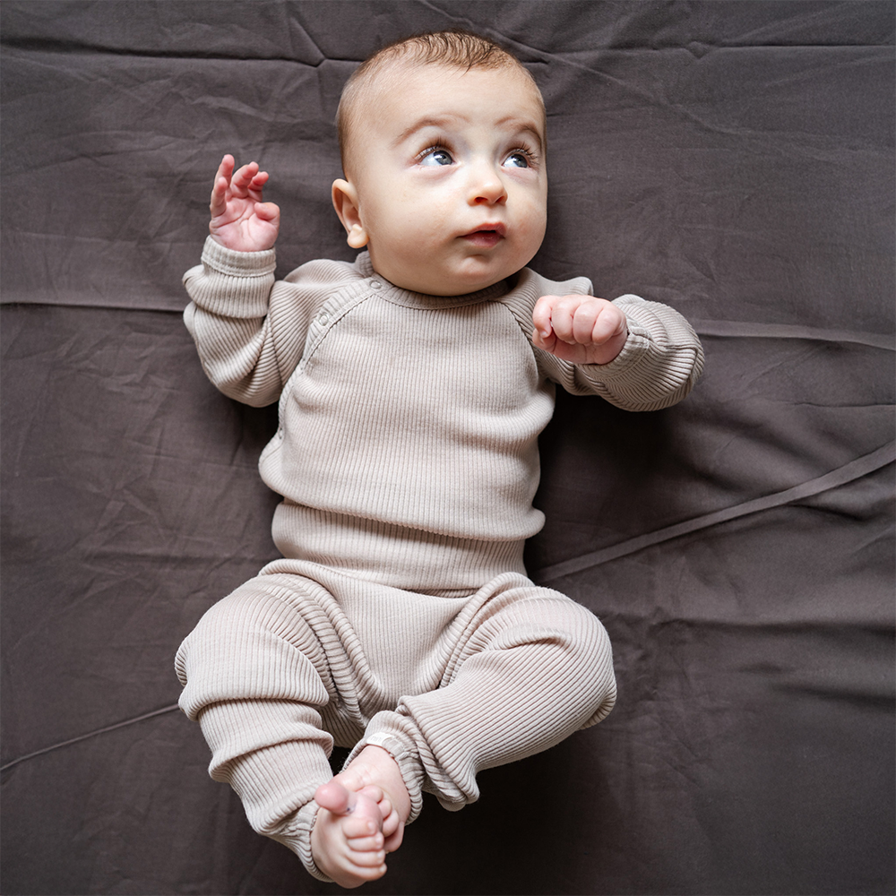 Minimalisma Baby Leggings/Hose aus Merinowolle 'Answer' Hemp