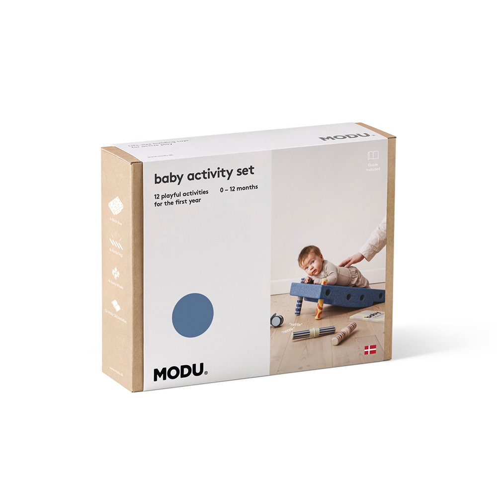 Kit d'activités Modu Baby bleu