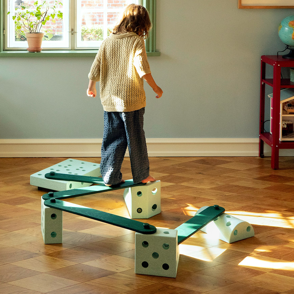 Modu Schwebebalken 2er Set Forest Green - Online MY SNOWFLAKE