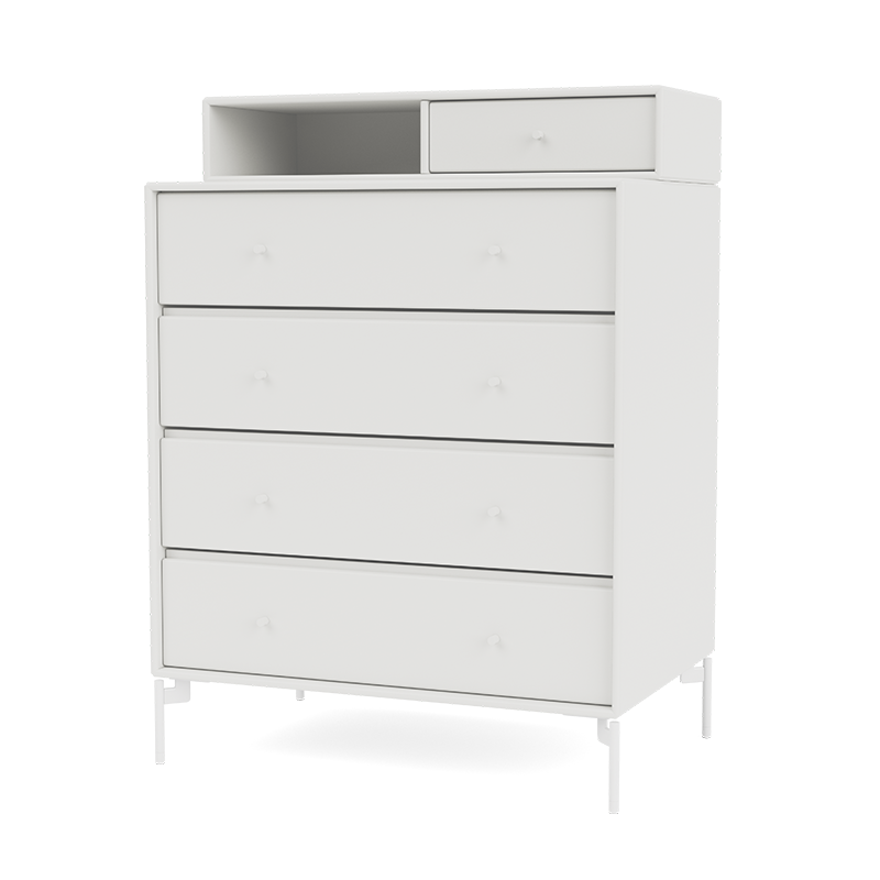 Montana Kleider- und Schmuckkommode 'KEEP' White