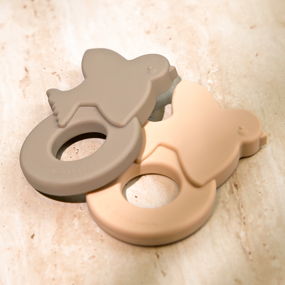 Moonboon Teething Rings Rose Mix