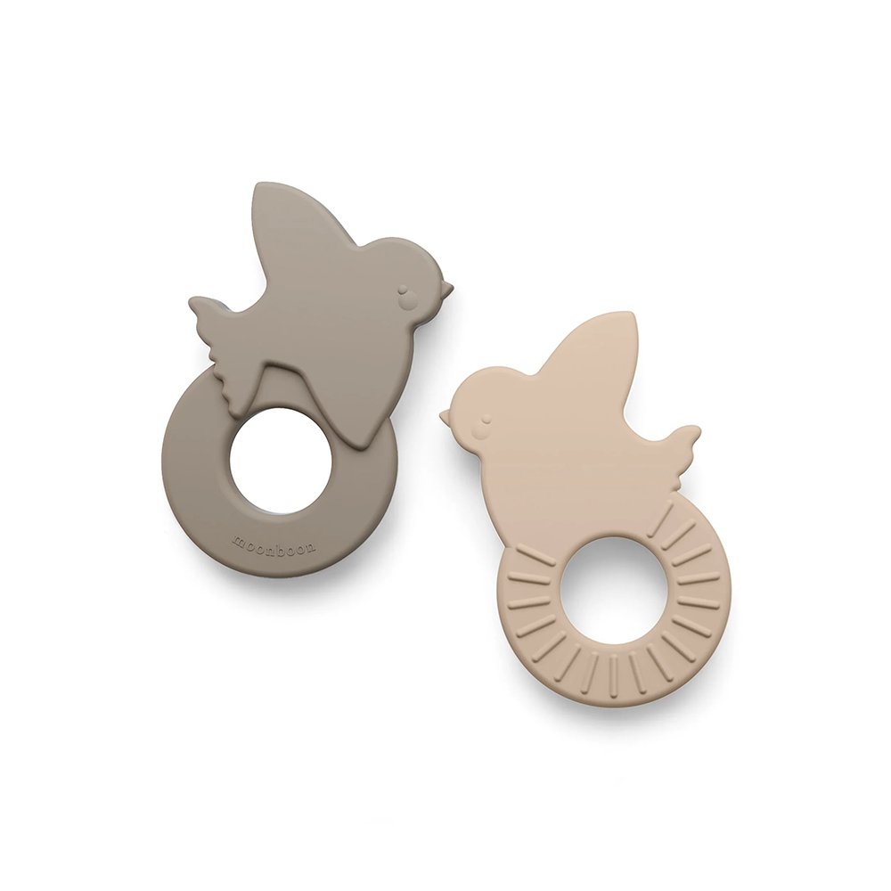 Moonboon Teething Rings Rose Mix