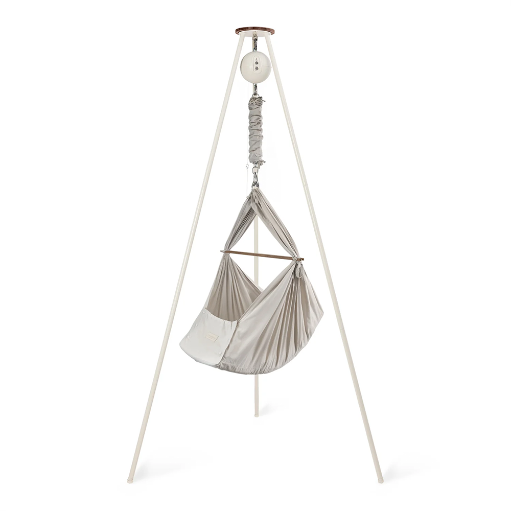 Moonboon Classic Bundle Connect Federwiege Weiss/Lunar Rock - Online MY SNOWFLAKE
