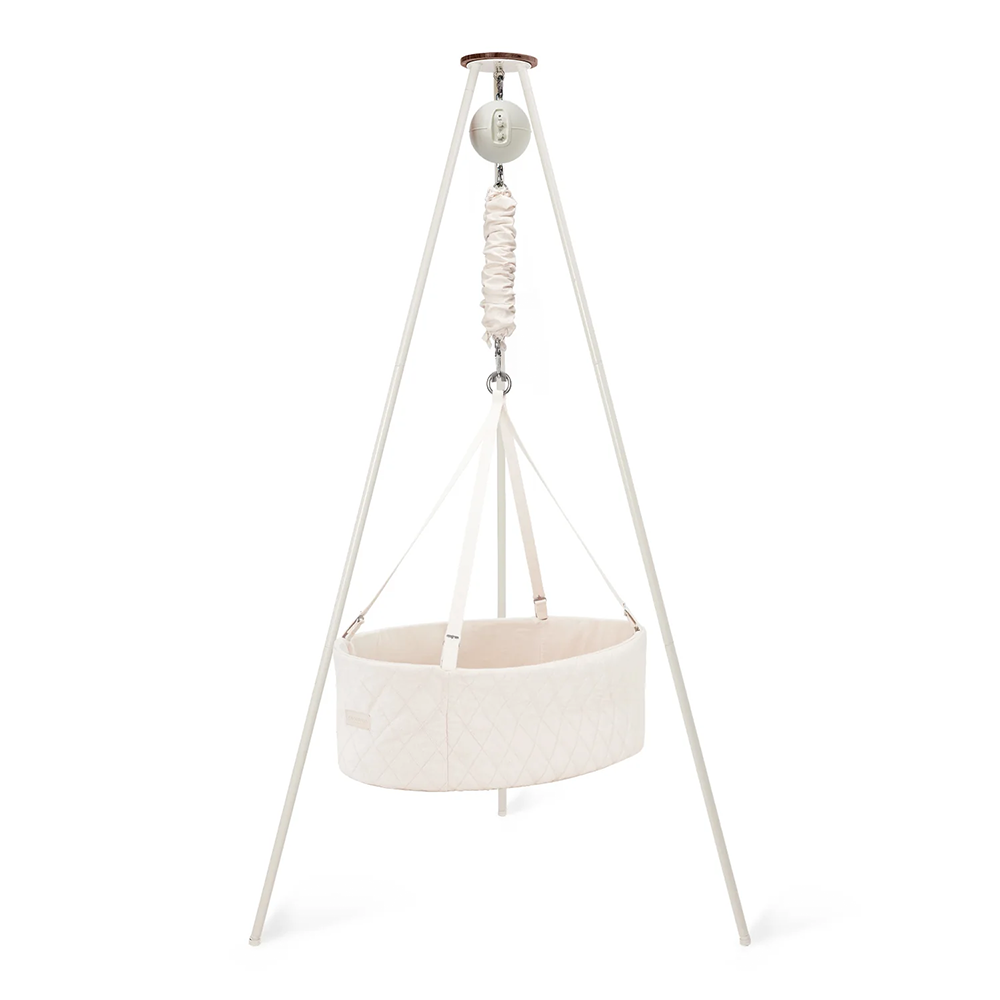 Moonboon  Classic Bundle Connect ovale Wiege Weiss/Nature - Online MY SNOWFLAKE