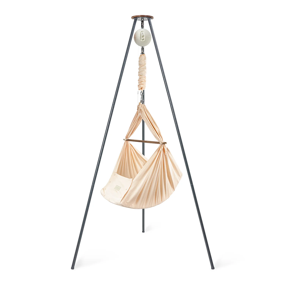 Moonboon Classic Bundle Connect Berceau Suspendu Gris Foncé/Rose Nuage