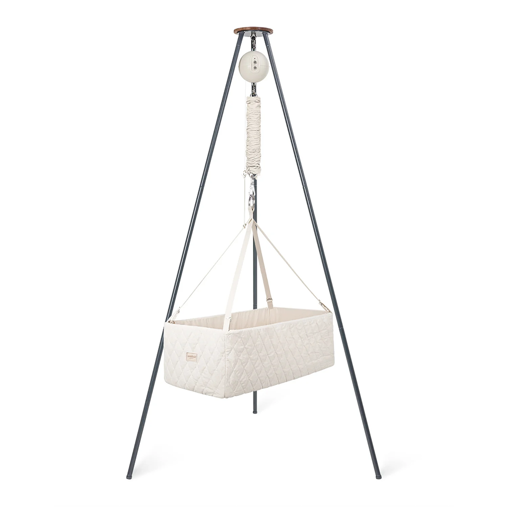 Moonboon Classic Bundle Connect Square Cradle Dark Grey/Natural