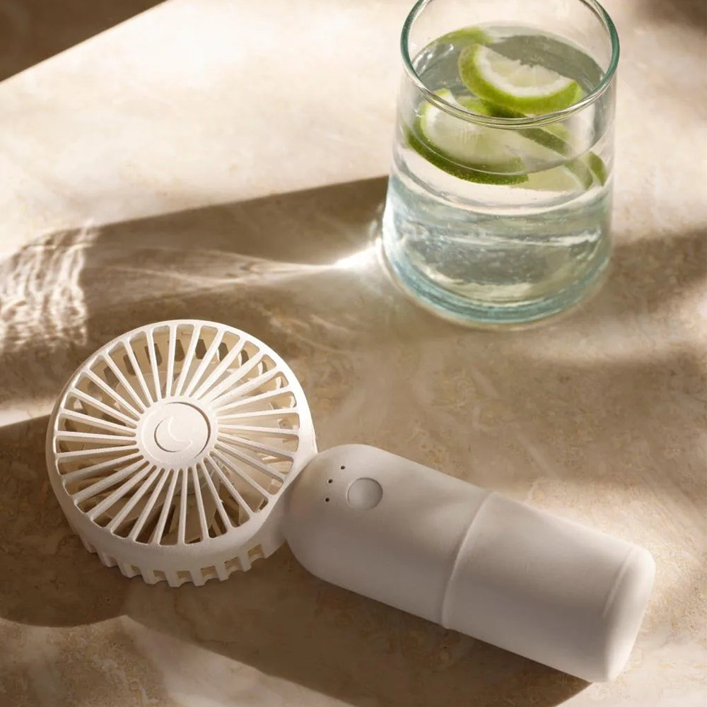 Moonboon   Mini Ventilator Cream White