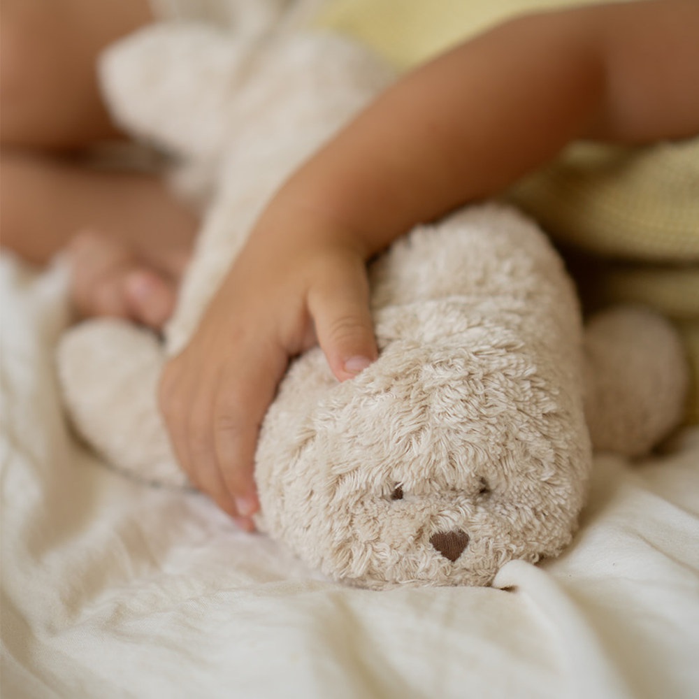 Moonie Kuscheltier Robbe mit Licht 'Organic Humming Seal' Sand - Online MY SNOWFLAKE