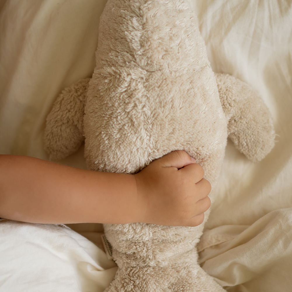 Moonie Kuscheltier Robbe mit Licht 'Organic Humming Seal' Sand - Online MY SNOWFLAKE