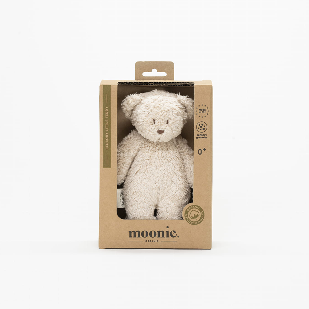 Moonie Ours en peluche « Sensory » petit Sable