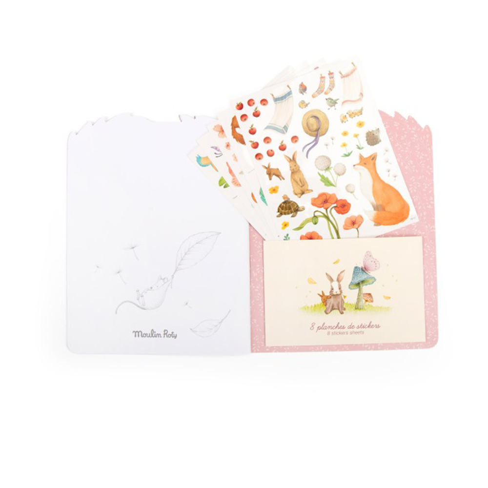 Moulin Roty  Stickerheft Les Rosalies