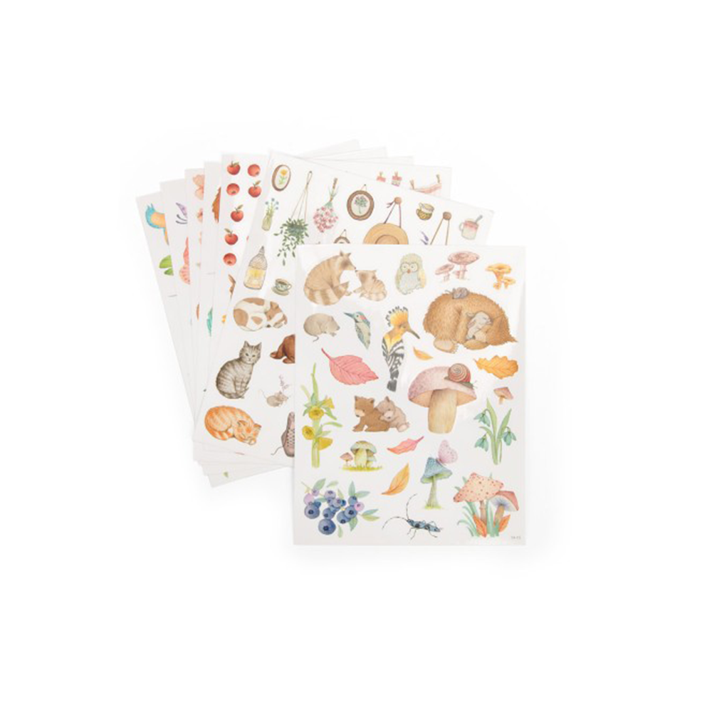 Moulin Roty  Stickerheft Les Rosalies