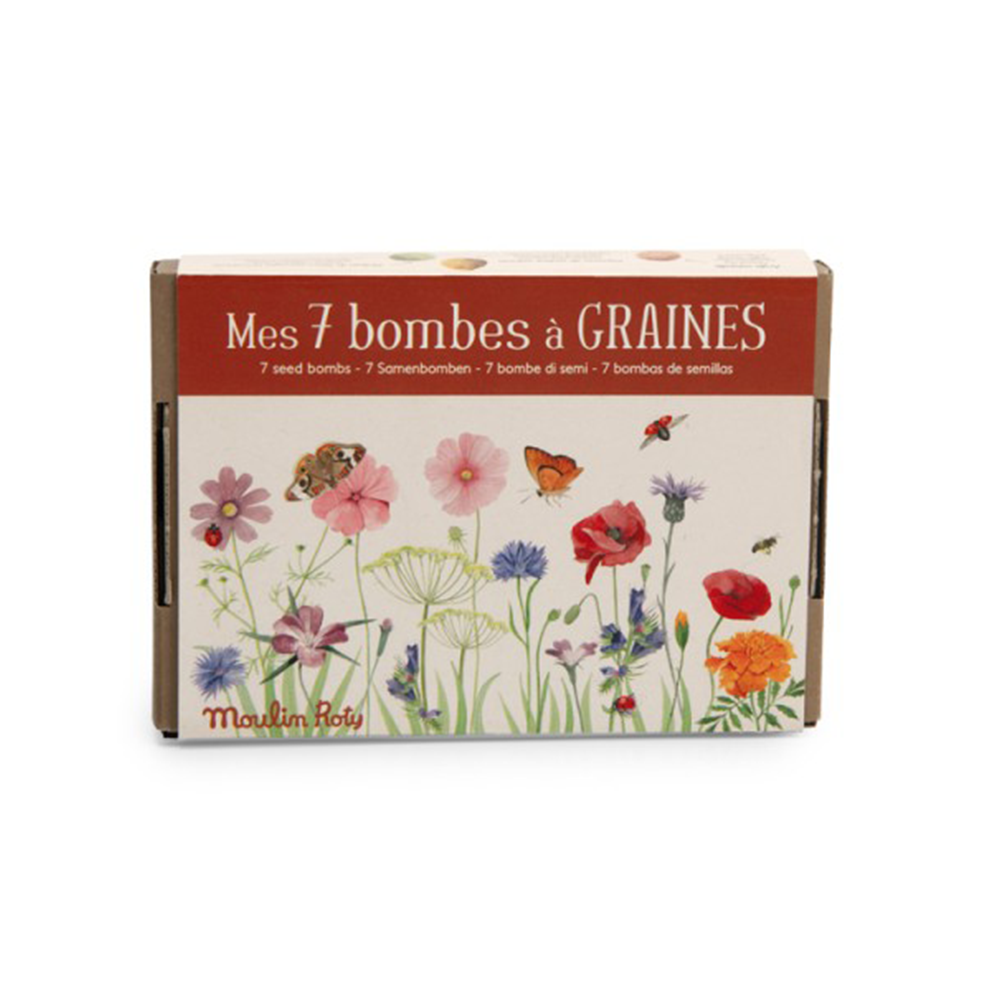 Moulin Roty Kit de boules de graines "Le Jardin du Moulin"