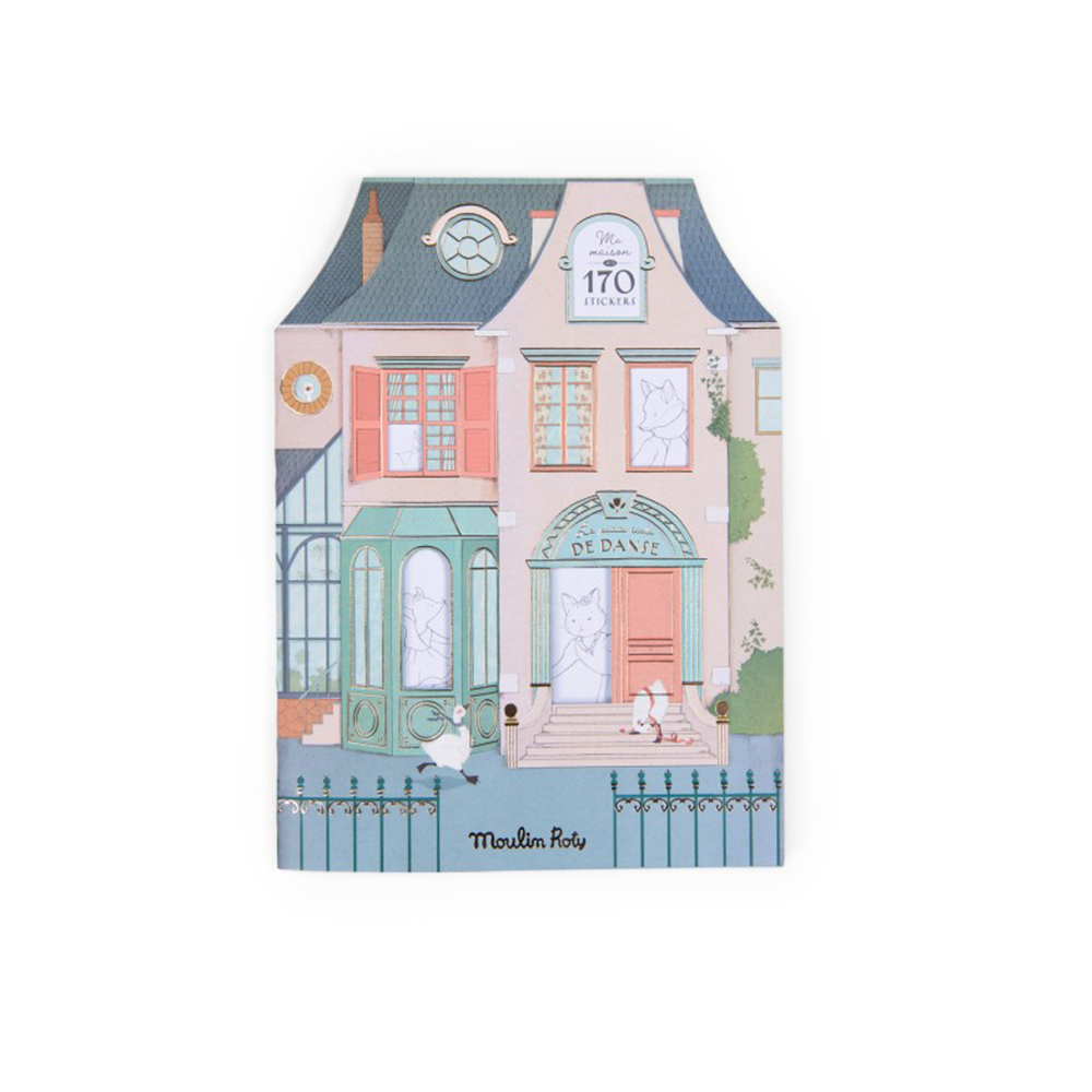 Moulin Roty  Stickerheft La petite école de danse