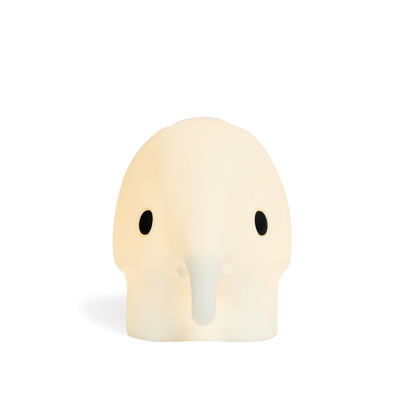 Mr. Maria Lampe éléphant First Light Blanc