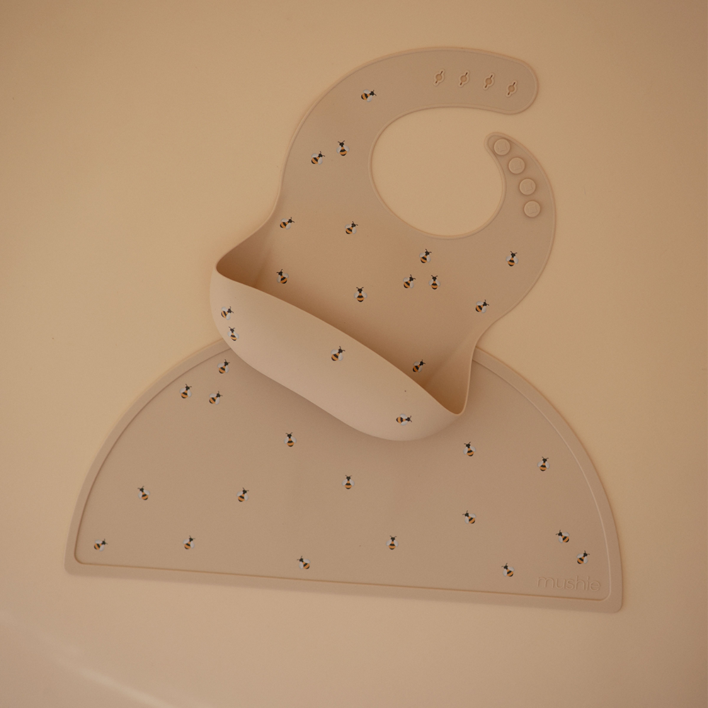 Mushie  Silikon Tischset   Bees - Online MY SNOWFLAKE