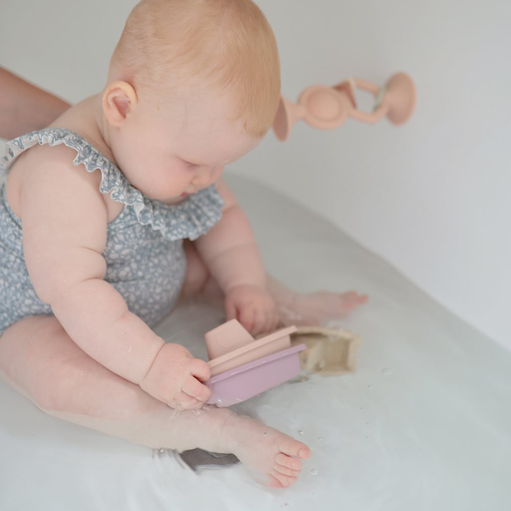 Mushie Jouet de bain « Bateaux » Petal