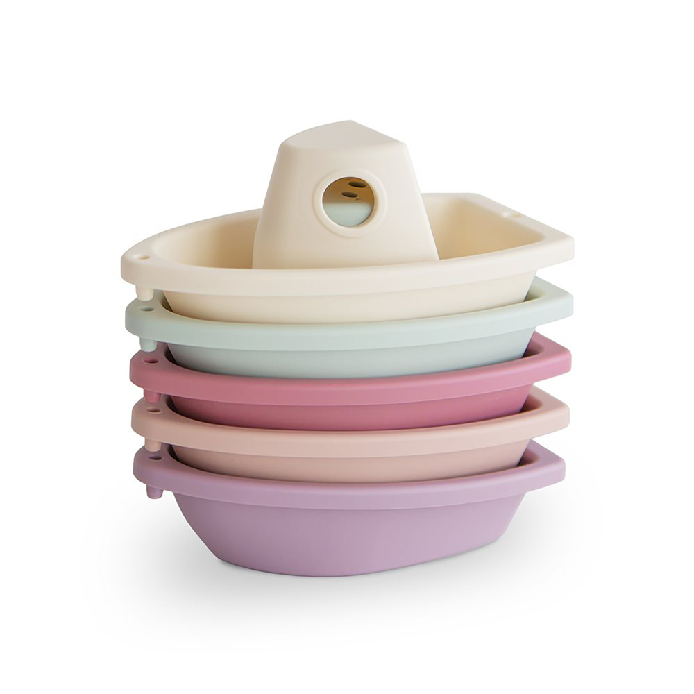 Mushie Jouet de bain « Bateaux » Petal