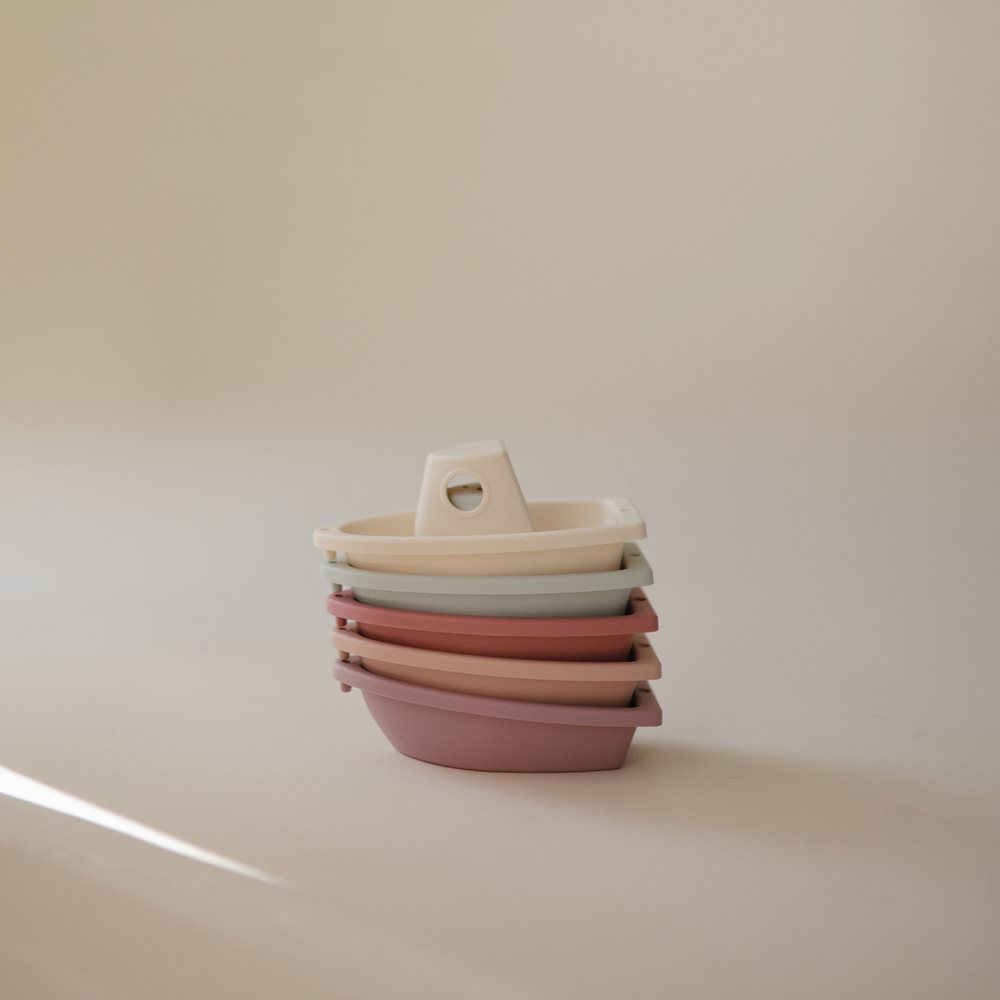 Mushie Jouet de bain « Bateaux » Petal