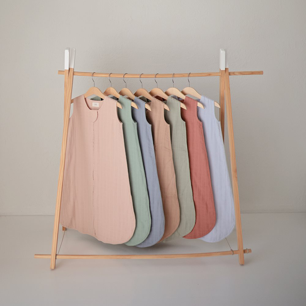 Mushie Sommer Schlafsack 0-6 M Blush