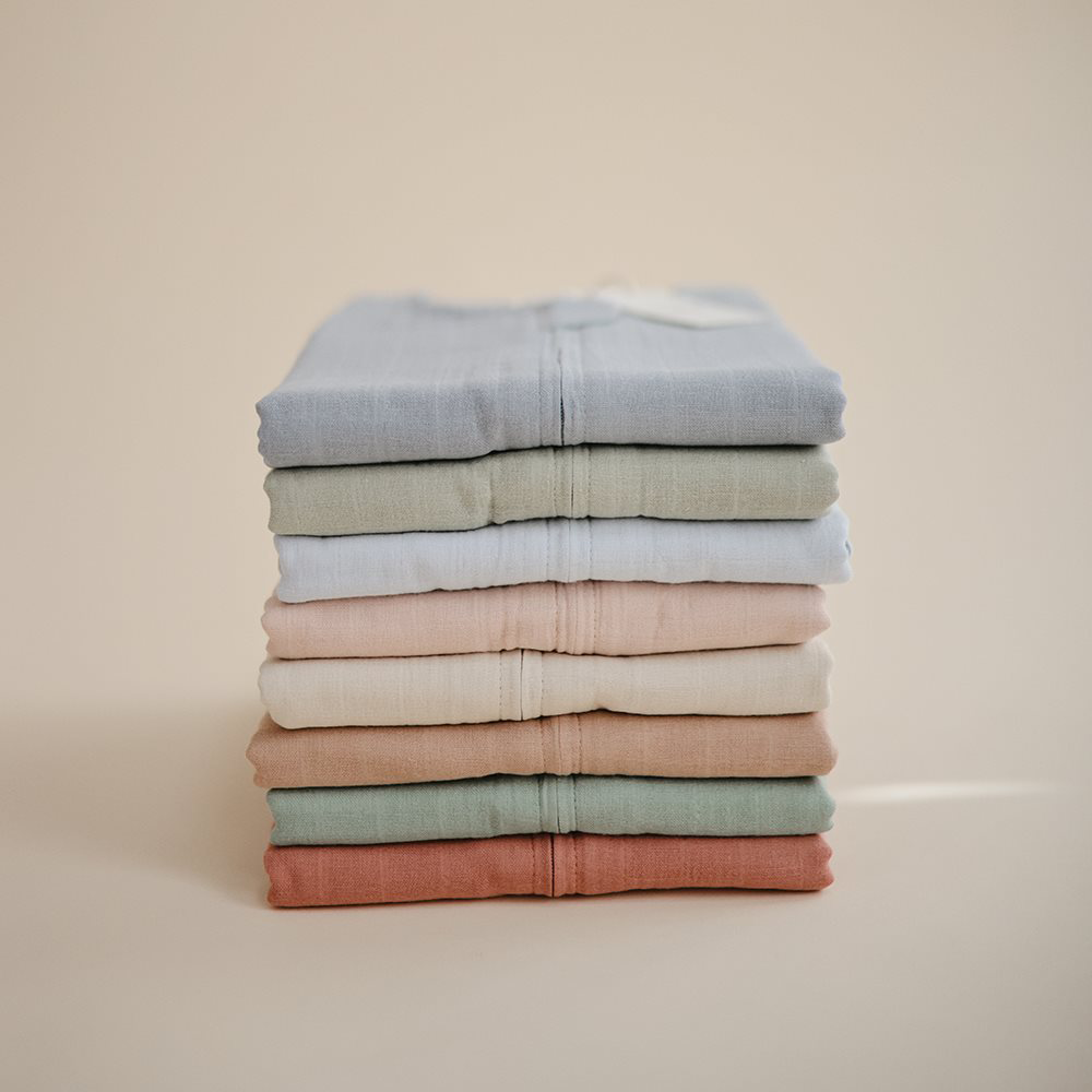 Mushie Sommer Schlafsack 0-6 M Blush