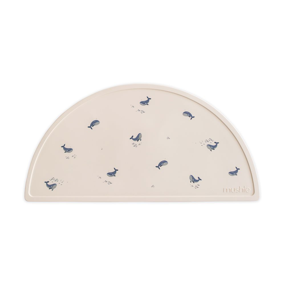 Mushie  Silikon Tischset  Whales - Online MY SNOWFLAKE