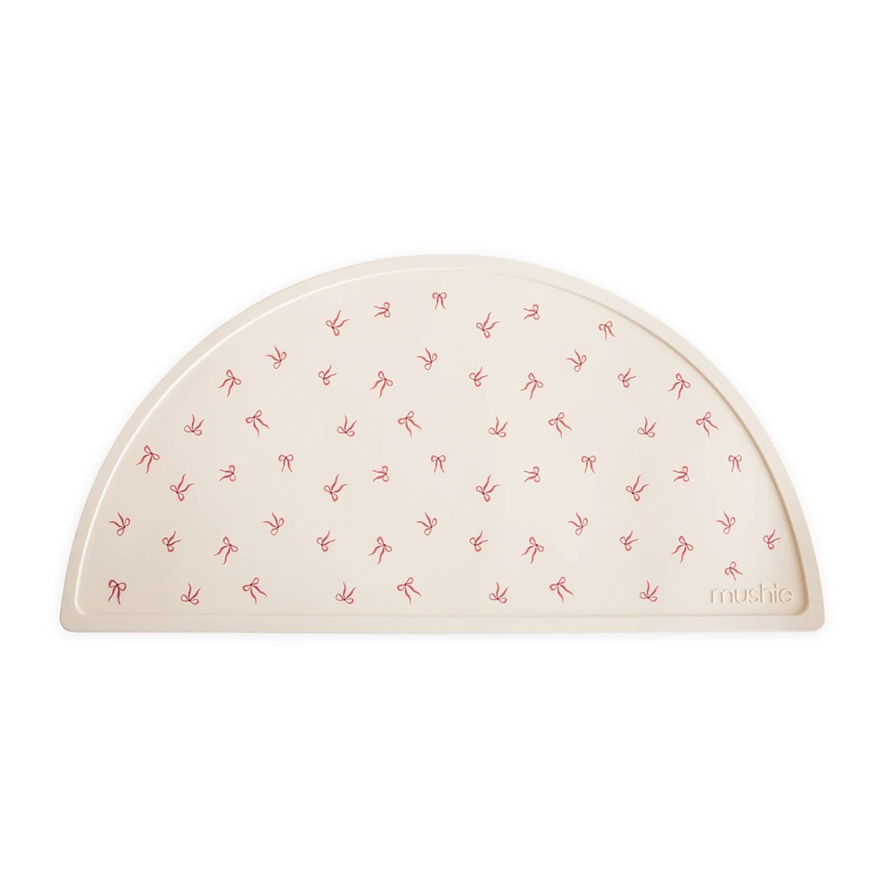 Mushie  Silikon Tischset   Bows - Online MY SNOWFLAKE