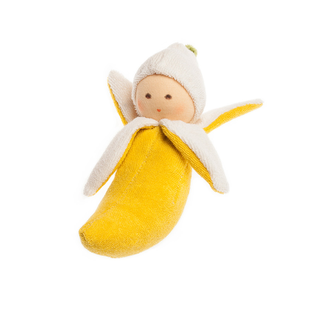 Nanchen Natur Rattle 'Banana'