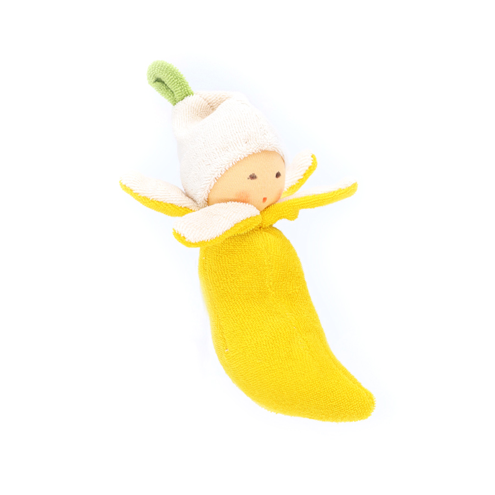 Nanchen Natur Rattle 'Banana'