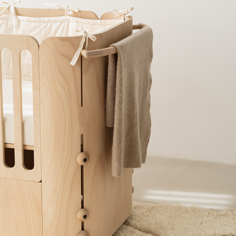 Nani Berlin 4-in-1 mitwachsendes Babybett - Online MY SNOWFLAKE