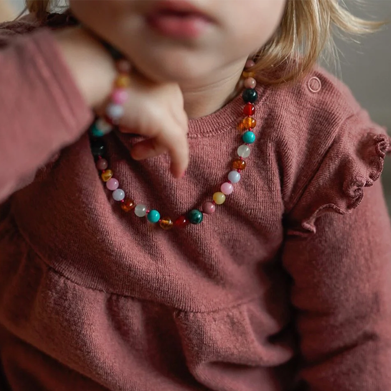 Nirrimis Amber Necklace for Children Billie