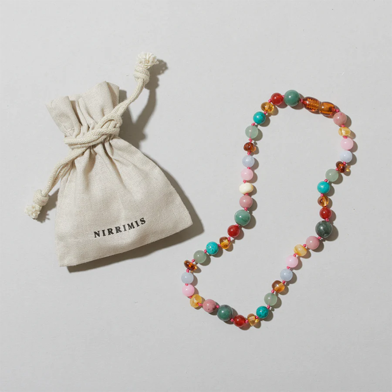 Nirrimis Amber Necklace for Children Billie
