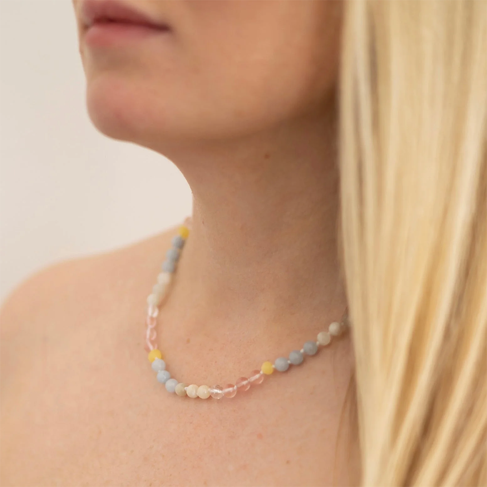 Collier d'ambre Nirrimis pour adultes Daphné