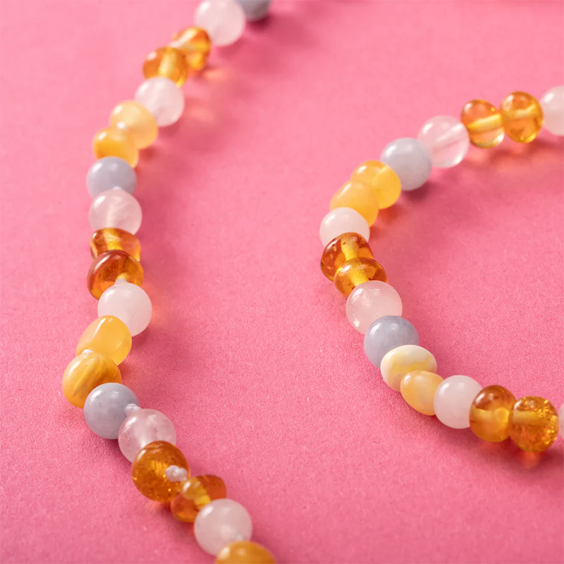 Collier d'ambre Nirrimis pour adultes Lily