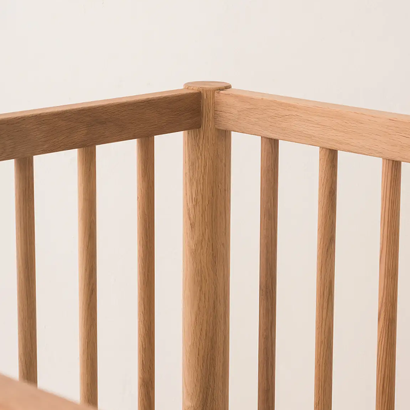 Nobodinoz Babybett 70 x 140 'Latitude' Oak - Online MY SNOWFLAKE