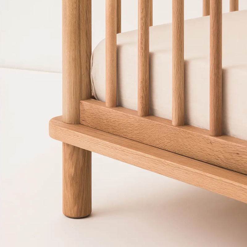 Nobodinoz Babybett 70 x 140 'Latitude' Oak - Online MY SNOWFLAKE