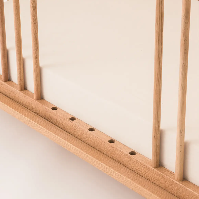 Nobodinoz Babybett 70 x 140 'Latitude' Oak - Online MY SNOWFLAKE