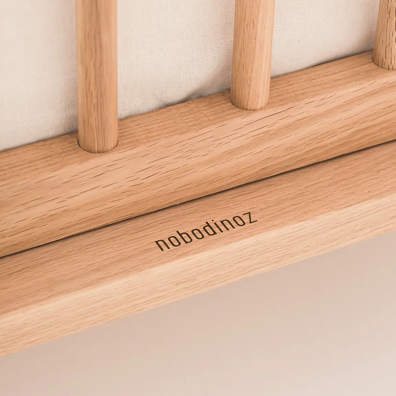 Nobodinoz Babybett 70 x 140 'Latitude' Oak - Online MY SNOWFLAKE