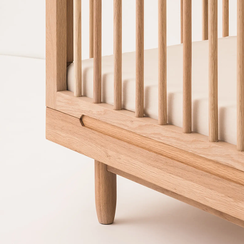 Nobodinoz Babybett 70 x 140 'Pure' Oak - Online MY SNOWFLAKE