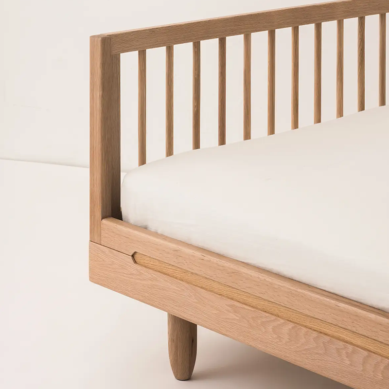 Canapé-lit Nobodinoz 90 x 200 « Pure » en chêne