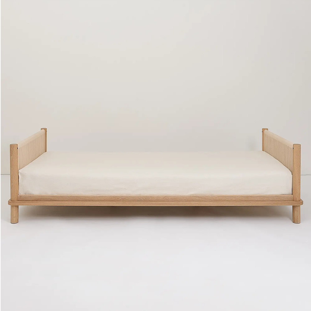Nobodinoz Einzelbett 90 x 200 'Latitude' aus Eichenholz