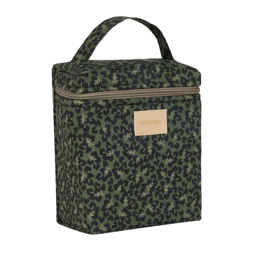 Sac isotherme Nobodinoz pour biberon 'Hyde Park' Forest Yumiko