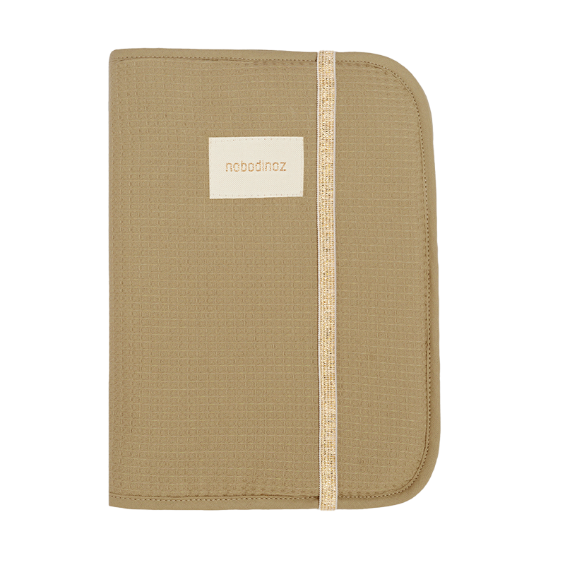 Nobodinoz Protège carnet de santé 'Poema Opera' Olive Green